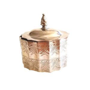 Vintage Godinger Silver  Jewelry box 1991